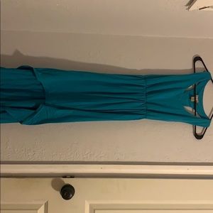 Teal dress